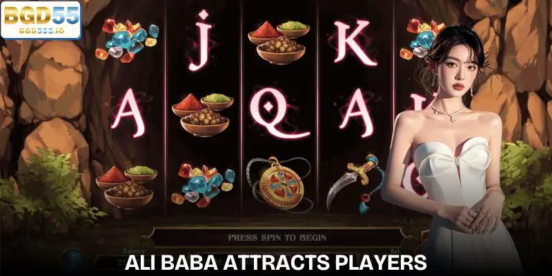 Ali Baba attracts players with its vivid graphics